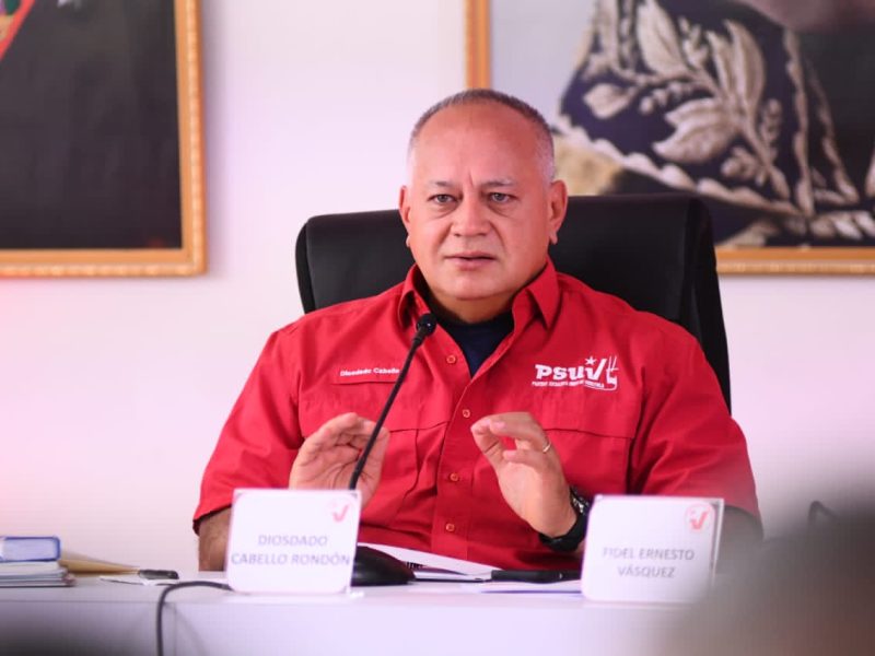 Diosdado Cabello: “Toda la derecha está comprometida en caso Pdvsa-Cripto”