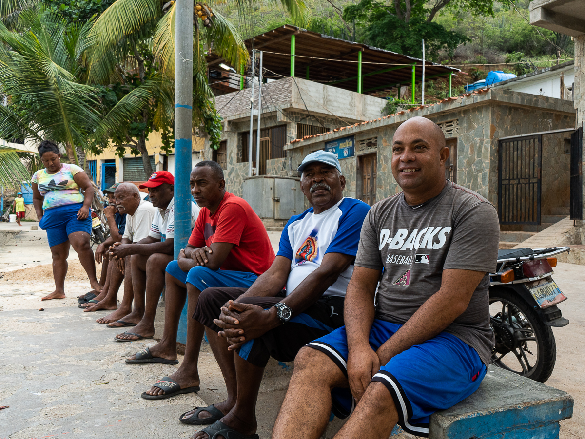 Habitantes del pueblo de Chuao