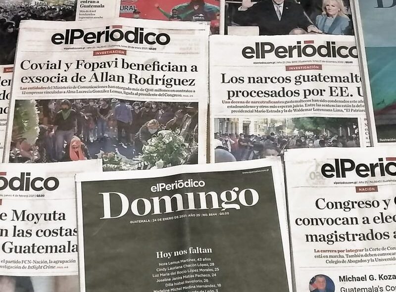 Triunfo para la libertad de prensa en Guatemala, cierran causa penal contra periodistas