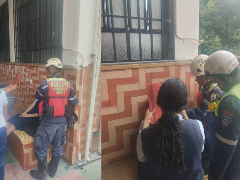 Evacúan colegio en Mérida por intoxicación masiva de estudiantes