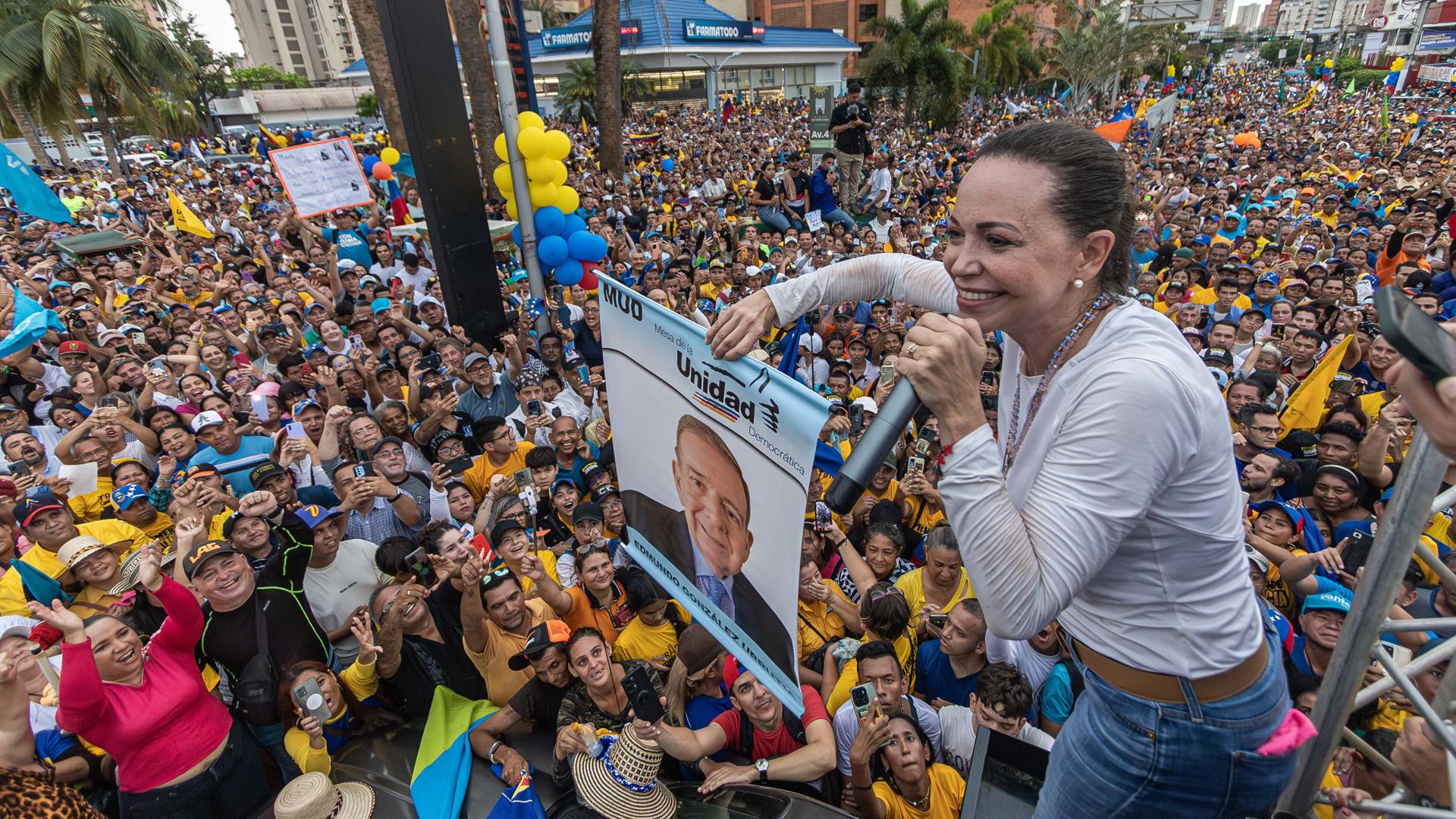 María Corina Machado Edmundo González Urrutia