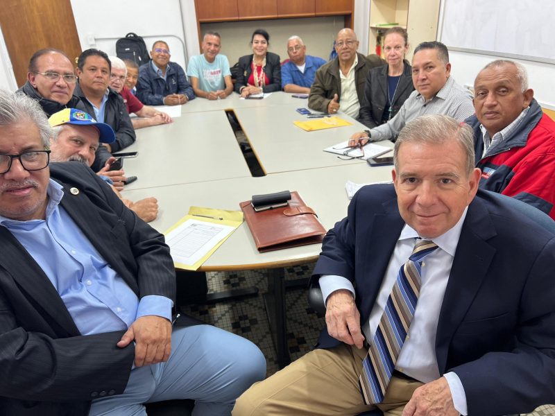 Cuántas organizaciones políticas apoyan candidatura de Edmundo González