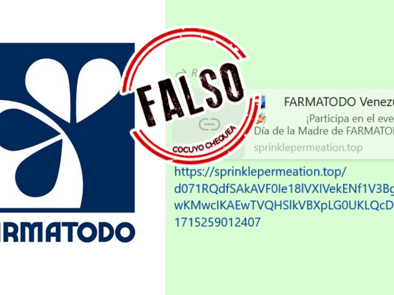 Falsa cadena Farmatodo Día Madre