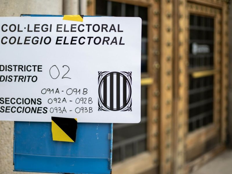 Comicios catalanes