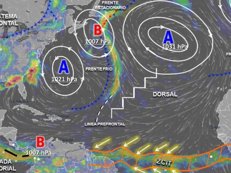 Lluvias con descargas eléctricas en zonas de Venezuela este 14 de mayo