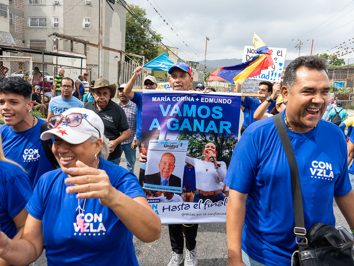 Edmundo González y María Corina Machado