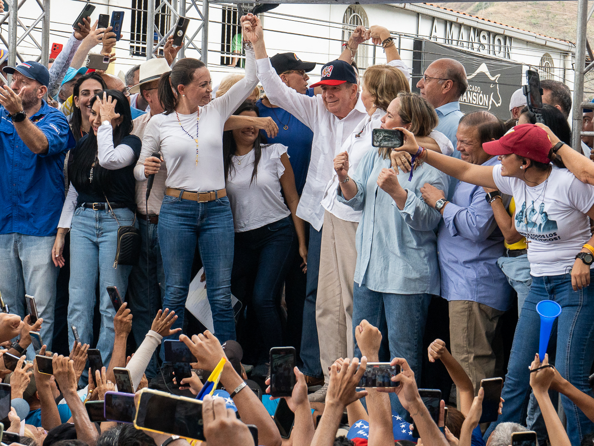 María Corina Machado y Edmundo González Urrutia