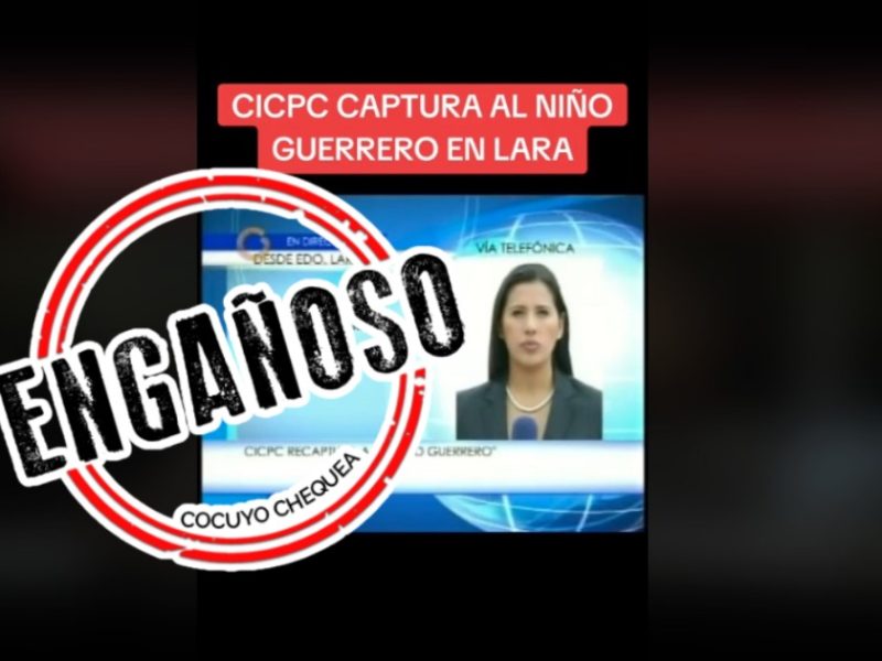 Niño Guerrero tene solicitud de Interpol