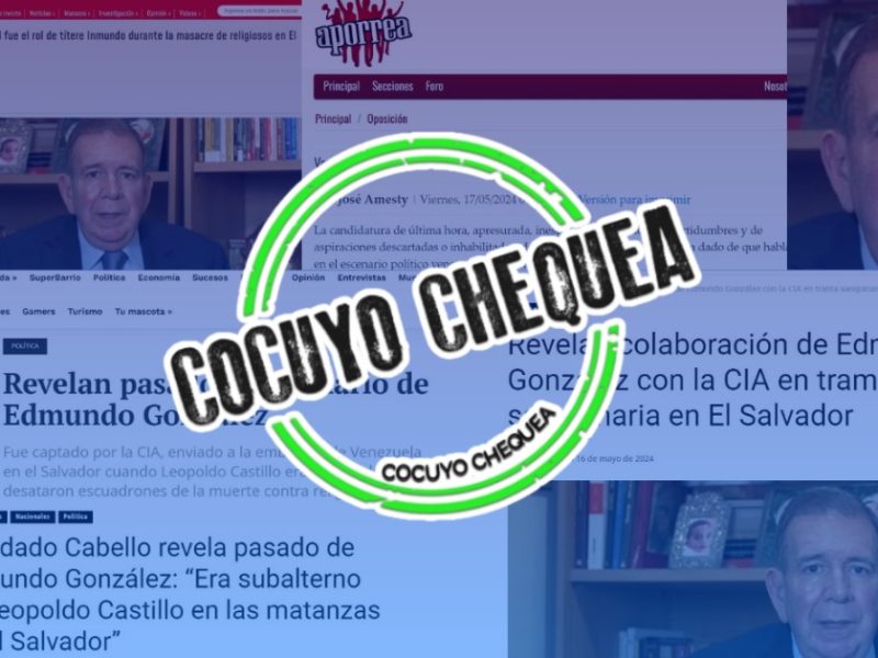 Edmundo González negó la acusación
