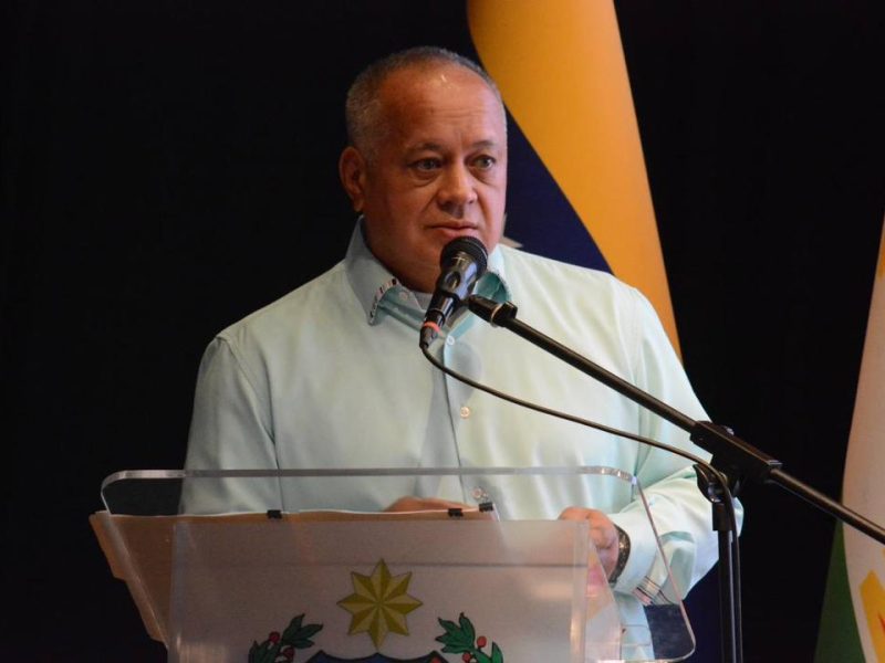 Cabello desde Lara descarta suspensión de elecciones y reitera que oposición prepara violencia