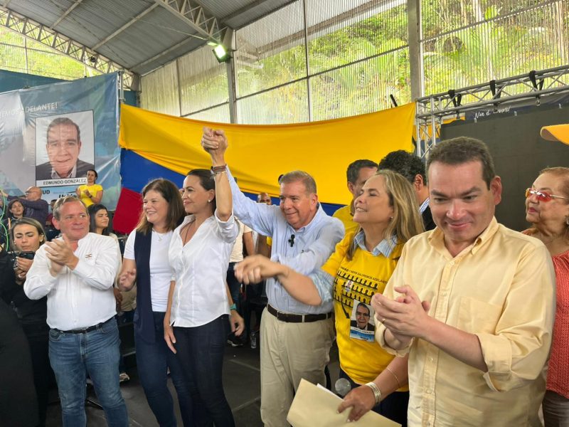 Edmundo González en acto de apoyo de PJ: Hay que construir una gran observación ciudadana en centros de votación