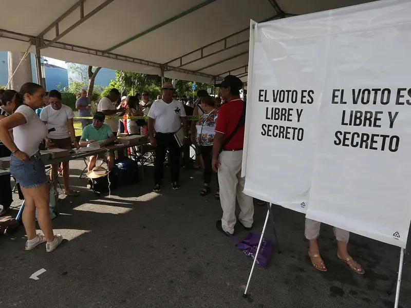 Puntos de votación en México