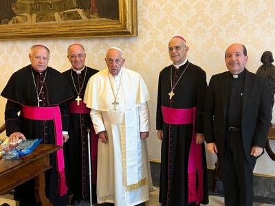Papa recibe a obispos venezolanos para repasar asuntos eclesiales y nacionales