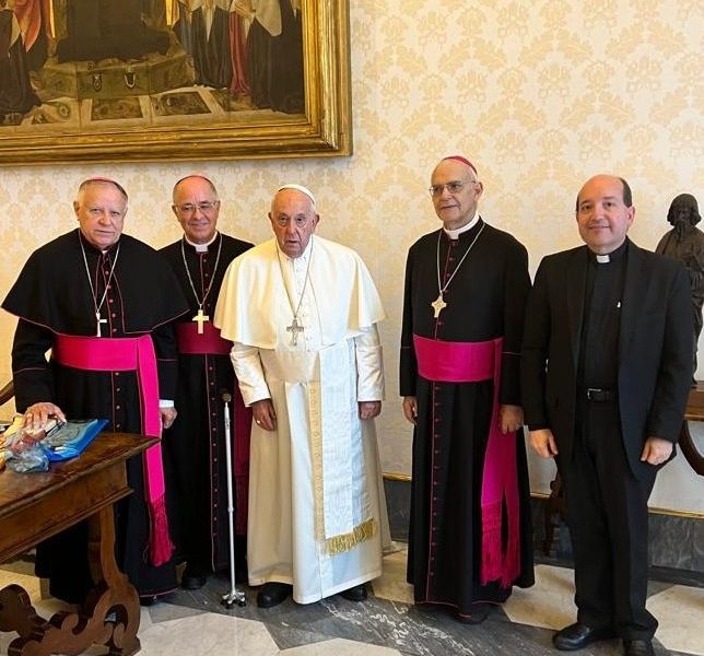 Papa recibe a obispos venezolanos para repasar asuntos eclesiales y nacionales