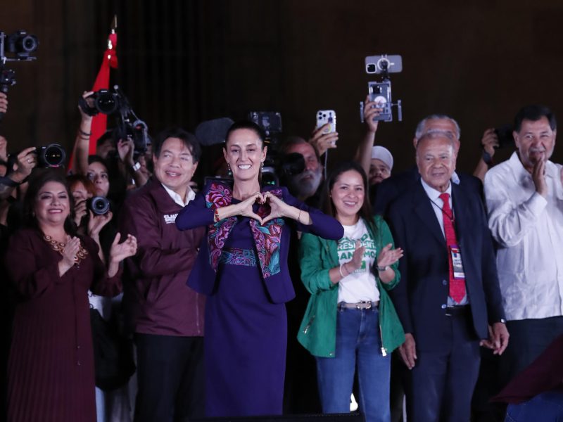 Gobierno saluda triunfo de Claudia Sheinbaum en México