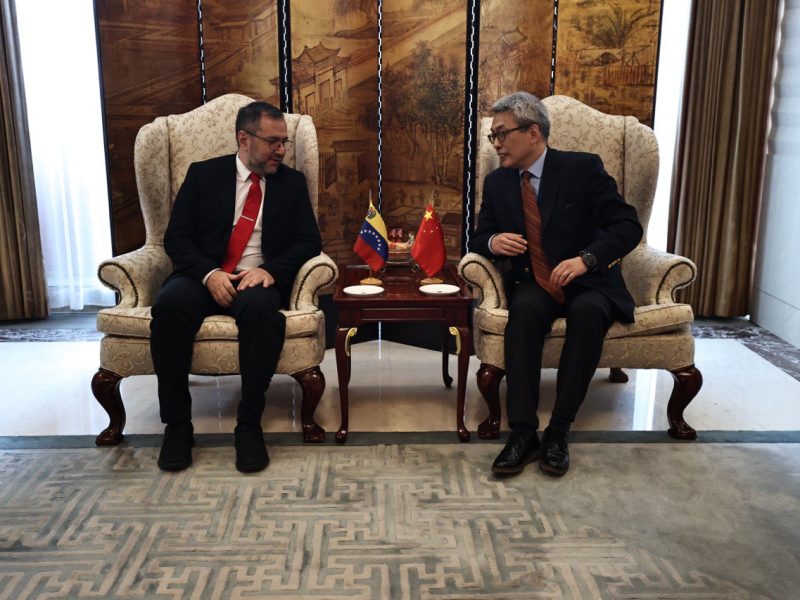 Canciller Yván Gil evaluará en China acuerdos bilaterales