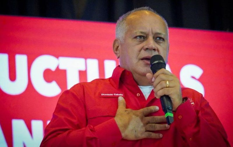 Cabello pide a militantes del Psuv que sean “sinceros” con el 1x10 electoral