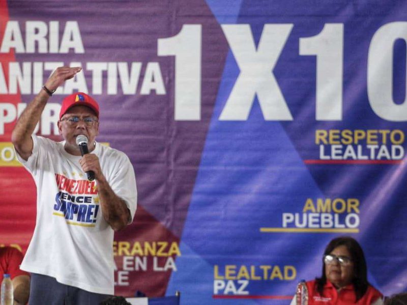 Jorge Rodríguez a militancia de Apure: 1x10 electoral no puede ser una lista de ministerios o alcaldías