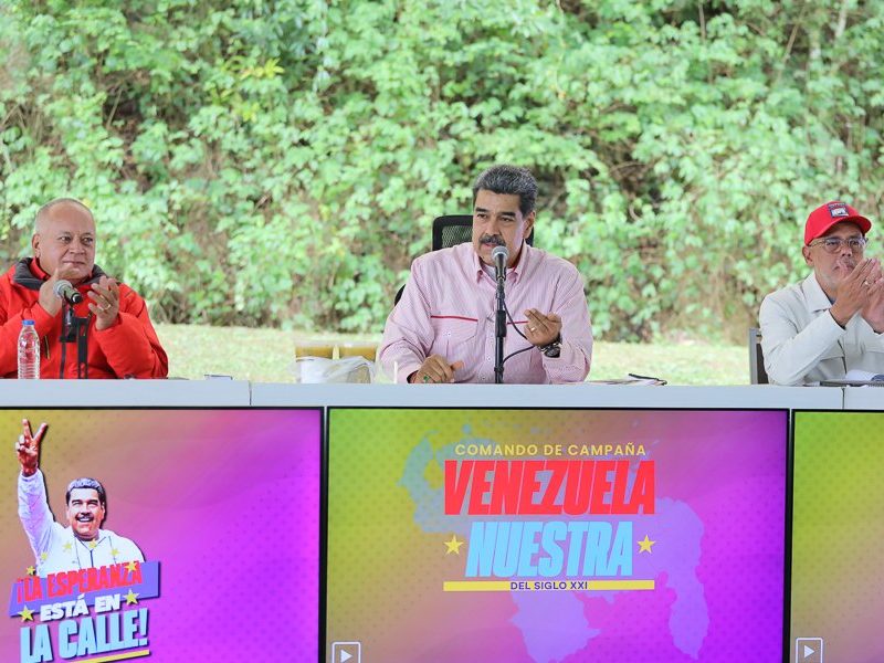 Maduro advierte que no tolerará delitos de odio como parte de la campaña electoral