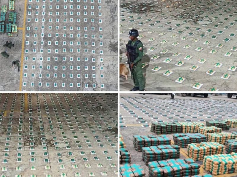 GNB decomisa 976 kilos de marihuana en el estado Sucre