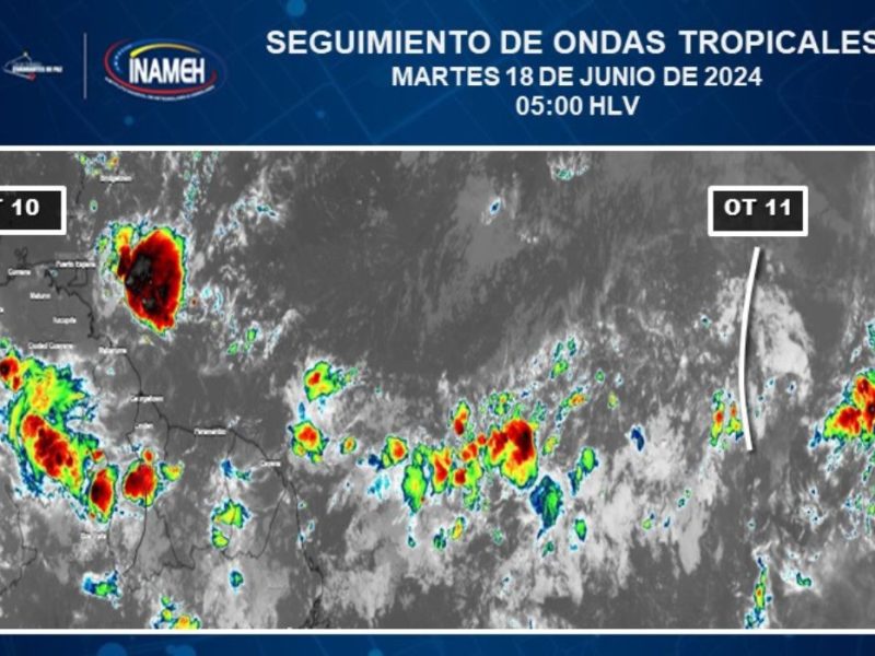 En Venezuela se prolongarán las lluvias este 18 de junio