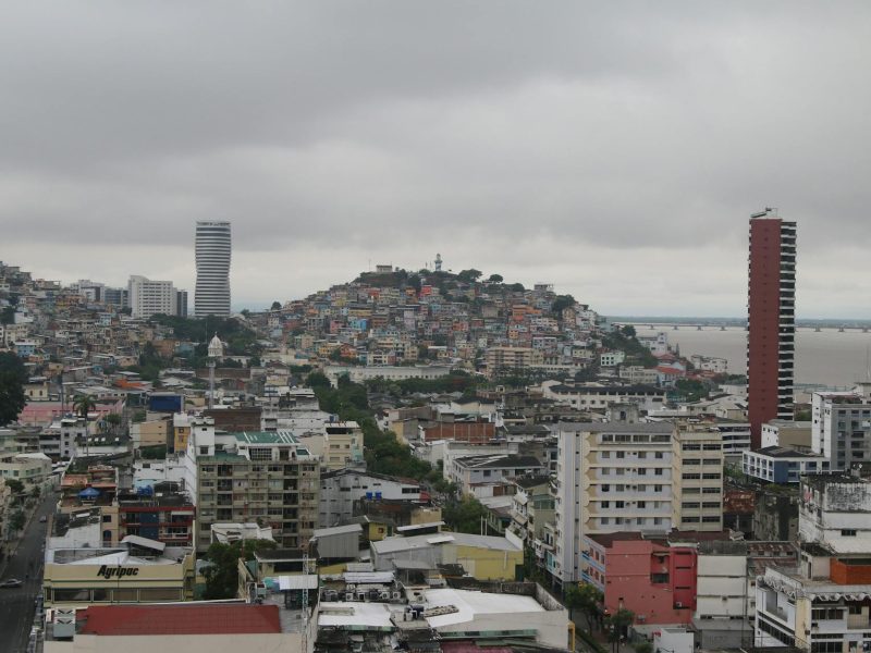view of city in ecuador