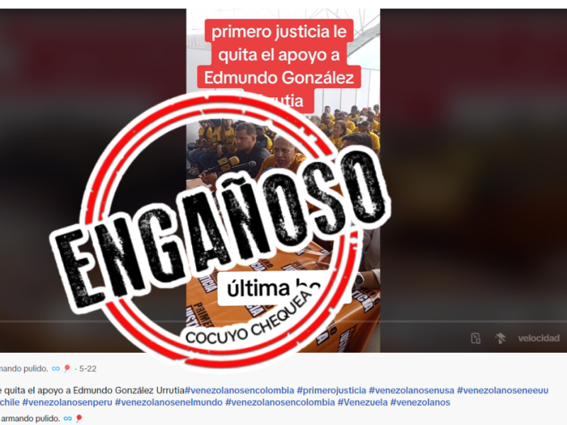 Primer Justicia PJ Edmundo González judicializado