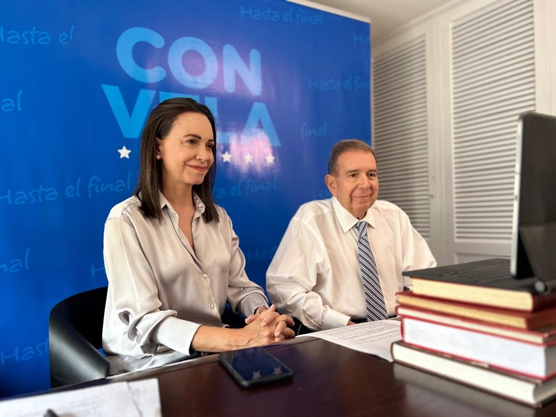 Machado asegura que la prioridad en Venezuela es lograr transición democrática