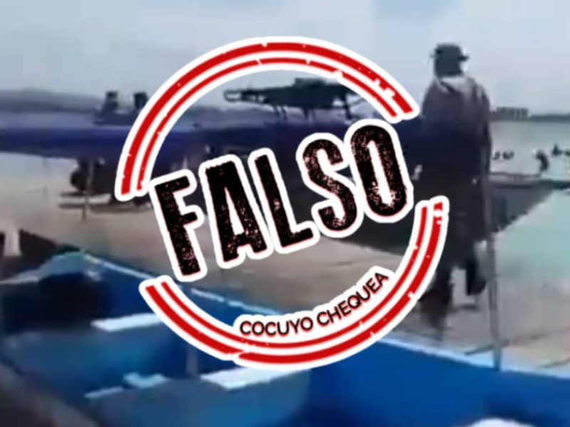 El video está circulando por WhatsApp