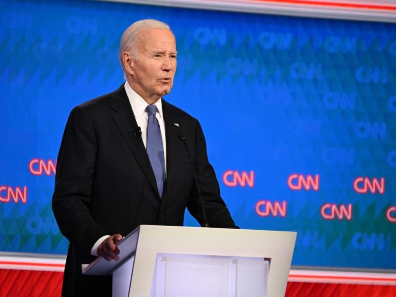 Primer debate presidencial de 2024 entre el Presidente de EE.UU. Joe Biden y el ex Presidente de EE.UU. Donald J. Trump