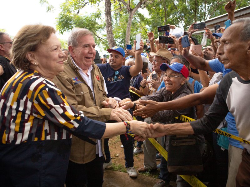 Edmundo González se reunió con trabajadores de Guayana