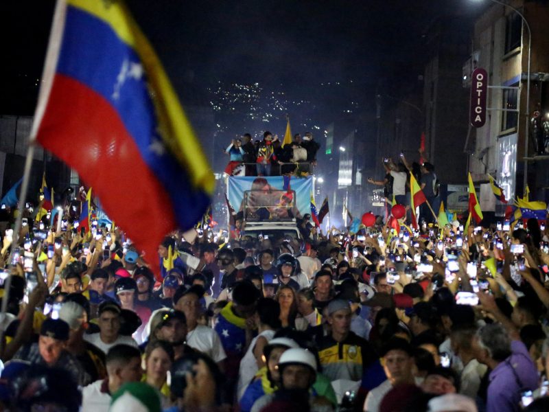 Machado invita a caravana en Caracas el 4 de julio en inicio formal de la campaña presidencial