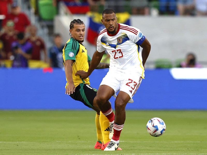 Histórica Vinotinto clasifica invicta a cuartos al golear a Jamaica