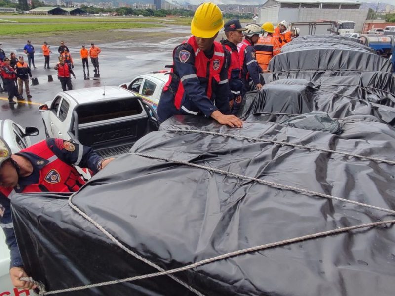Cruz Roja venezolana despliega equipo en Cumanacoa