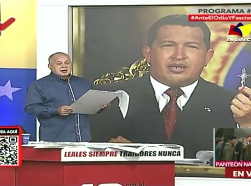 Cabello pide a militancia de Monagas ir a Miraflores el 28 de julio si es necesario