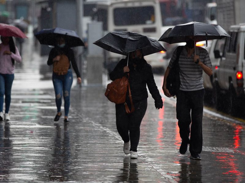 Inameh pronostica lluvias en la zona central de Venezuela este 11 de julio