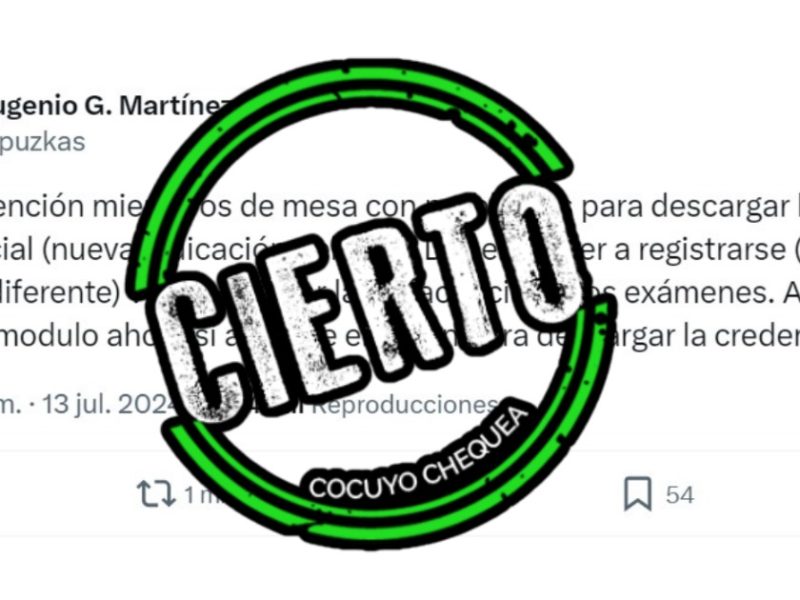 Miembros de mesa