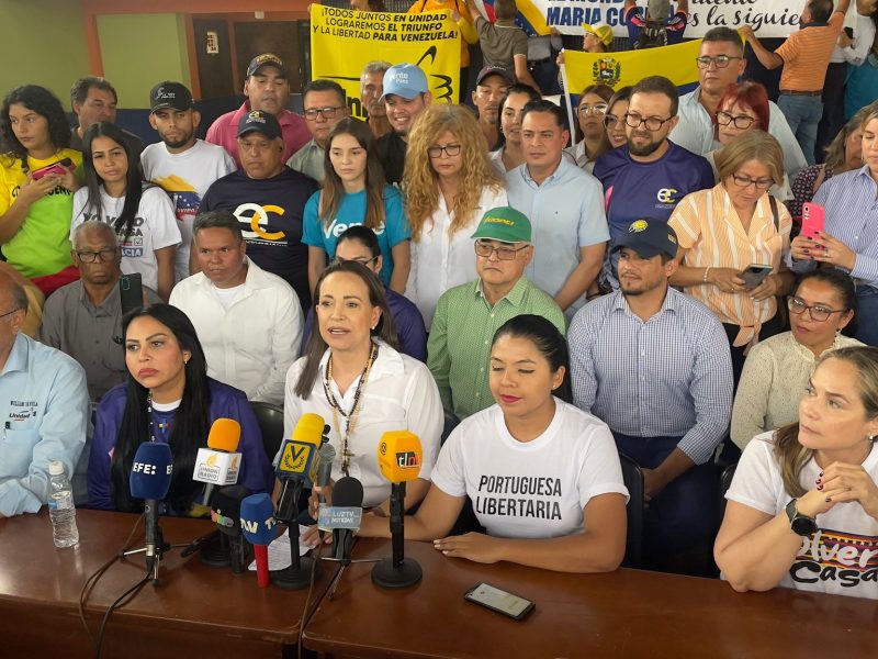 Machado en Portuguesa: Maduro ha hecho de su campaña la violencia