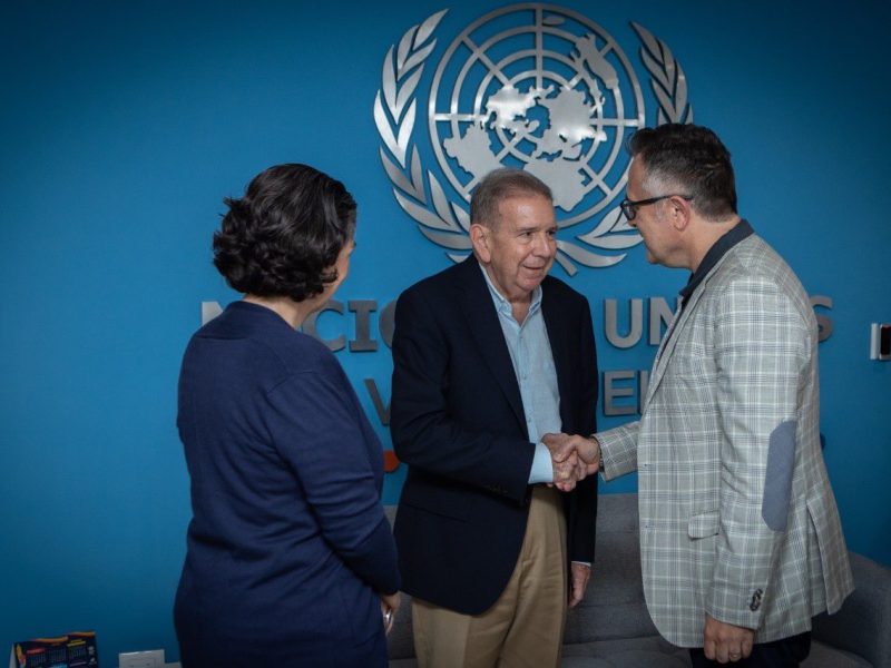 González Urrutia se reúne con expertos electorales de la ONU