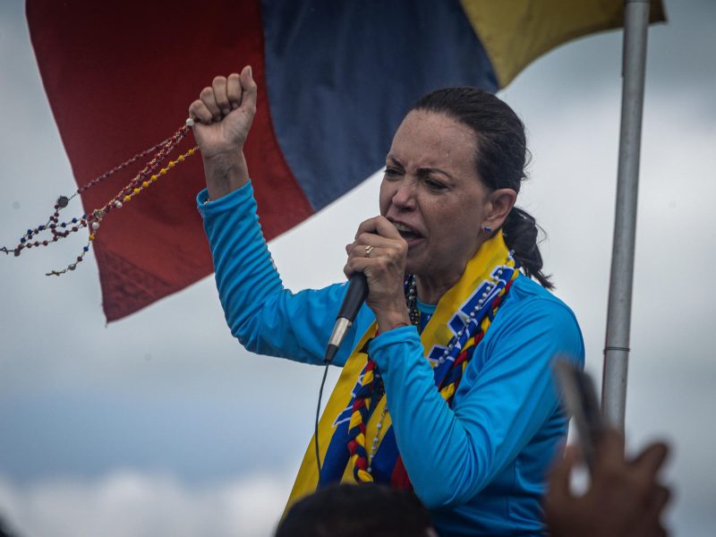 Machado invita a una "oración por Venezuela" este 21 de julio