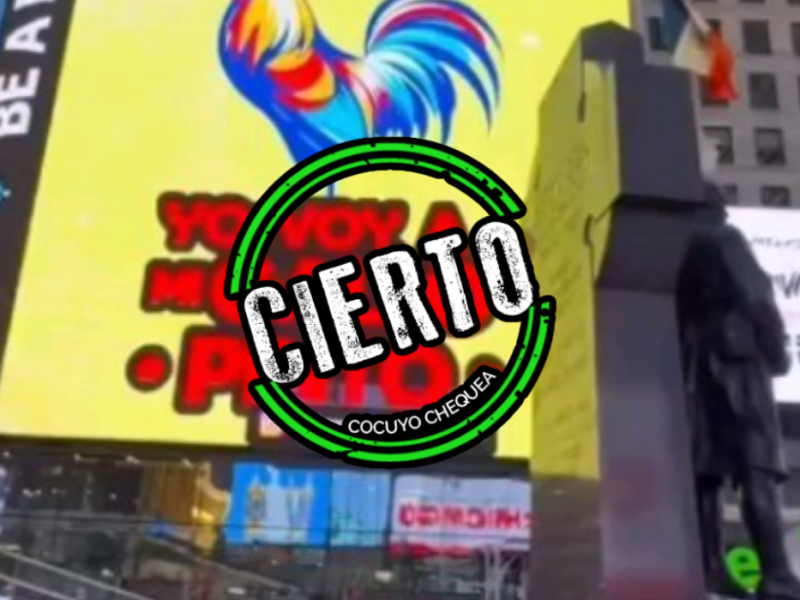 Cualquier persona puede anunciar en el Times Square
