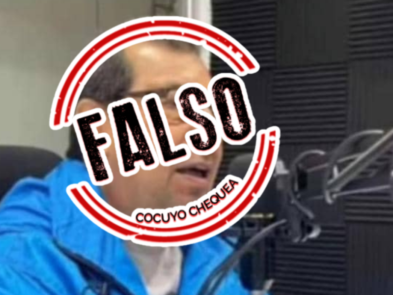 El propio Adán Chávez desmitió la desinformación