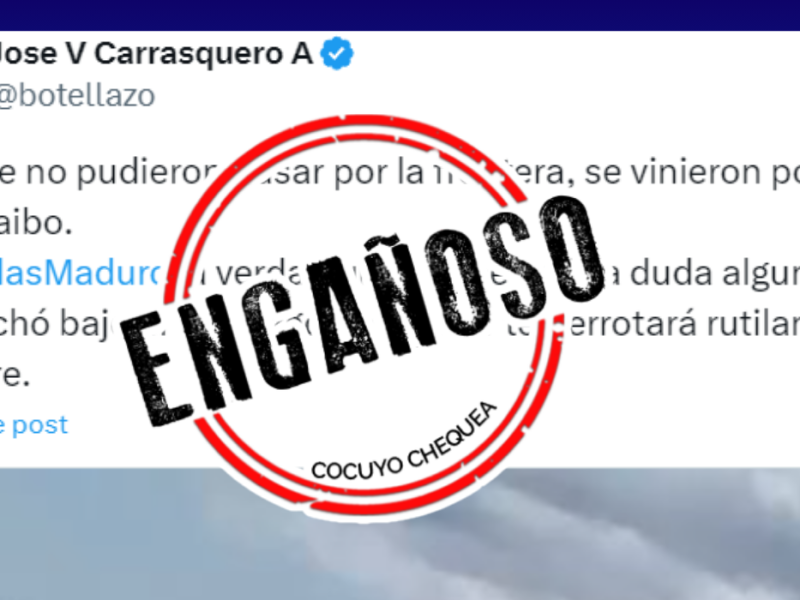 El video original data del 25 de julio de 2024