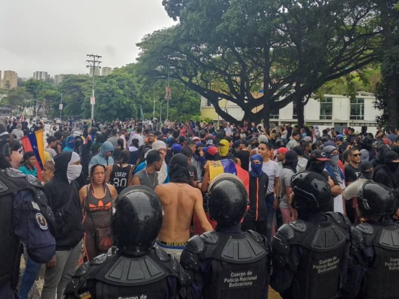 protestas elecciones