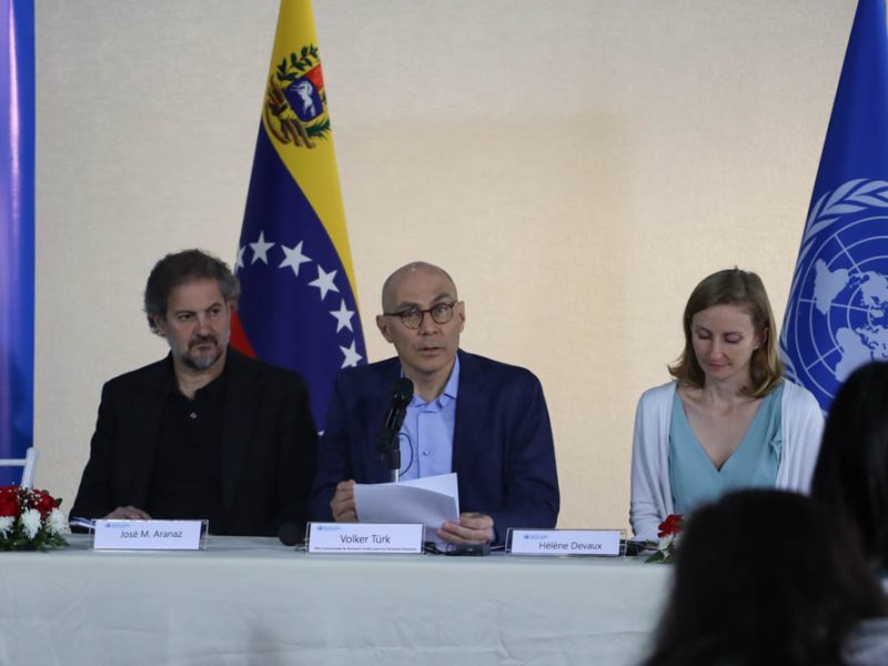 Volker Turk alto comisionado de la ONU (Mairet Chourio)