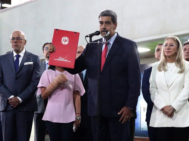 Maduro en el TSJ: Psuv está listo para presentar 100% de actas electorales