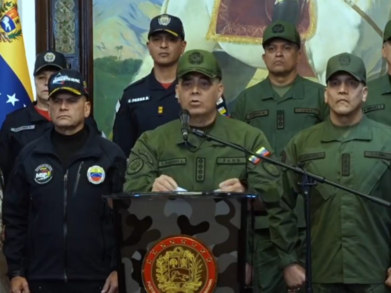 Ministros de Defensa y Relaciones Interiores ante llamado de Machado y Edmundo González: “Ratificamos lealtad a Maduro”