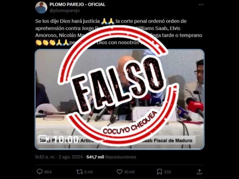 Falsas órdenes de aprehensión CPI