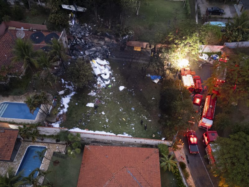 Un avión se estrella en Brasil causando la muerte de sus 62 ocupantes