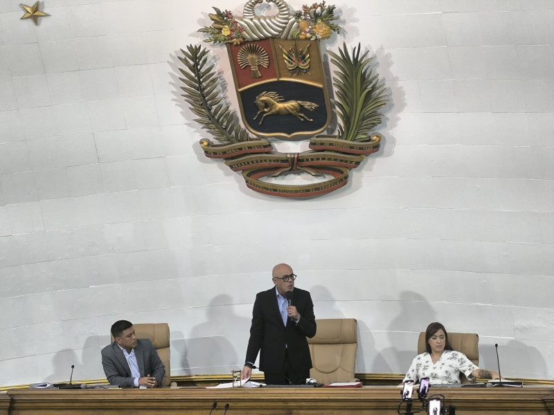 Jorge Rodríguez, presidente de la Asamblea Nacional